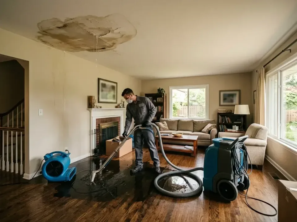attic-pipe-burst-ceiling-drip-008 — frequently asked questions, Water Damage Restoration & Carpet Care in Griffith, IN